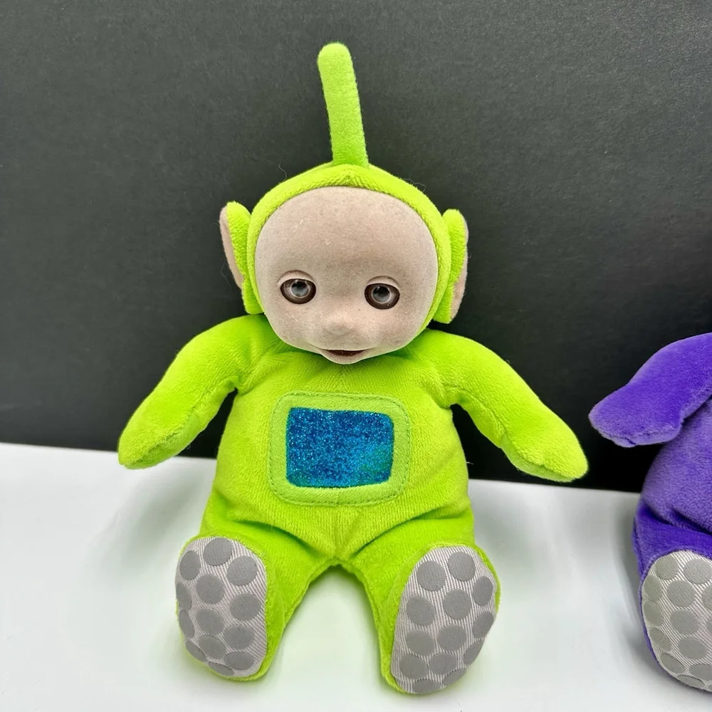 Vintage Teletubbies Plush 1998 Eden Beanie Dipsy Tinky Laa Laa Lot of 3 Read See - Picture 2 of 12